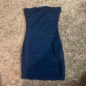 Princess Polly Blue Strapless Dress